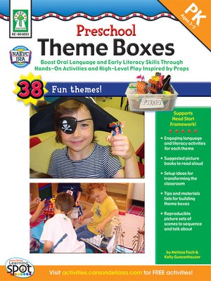 cover image of Preschool Theme Boxes, Grades Preschool - PK